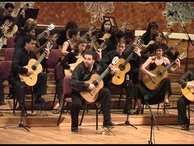 Orquestra de Guitarres de Barcelona - Danza de las Hachas - Gaspar Sanz