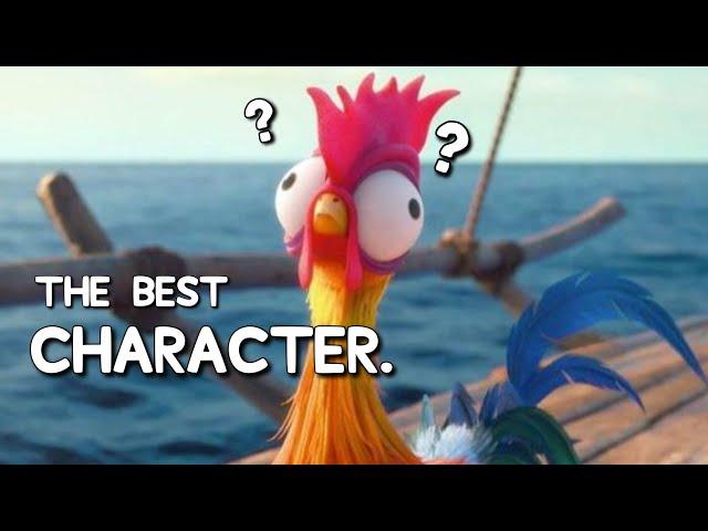 Hei Hei having half a braincell for the duration of the movie for over 5 minutes straight (Moana)