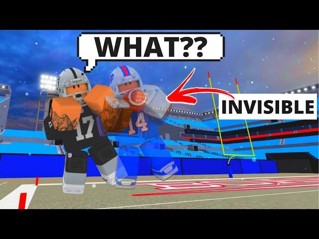 I BECAME INVISIBLE IN ROBLOX FOOTBALL FUSION!