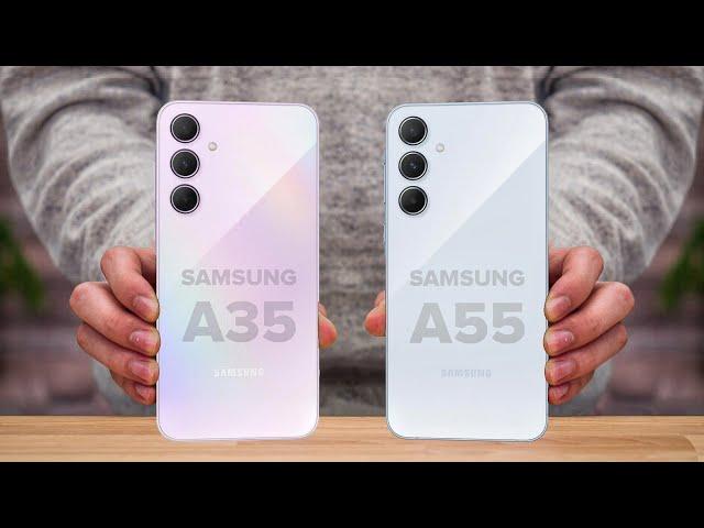 Samsung A35 Vs Samsung A55 | Full Comparison  Which one is Best?