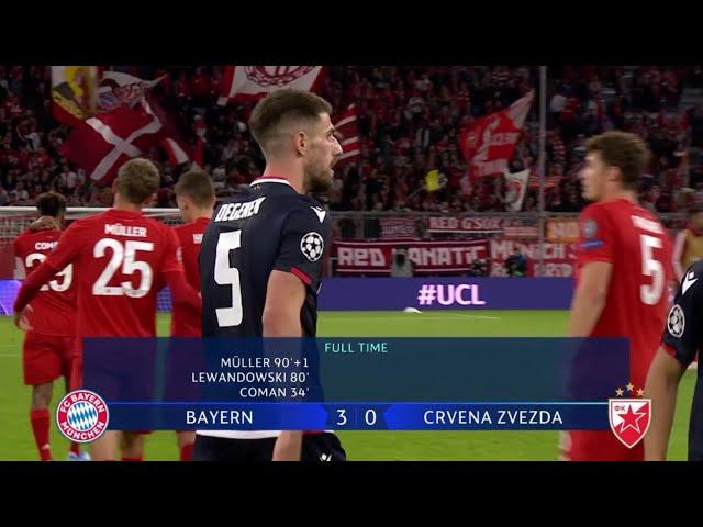 Bayern Munich 3-0 Crvena Zvezda | Match Day 1 Group Stage