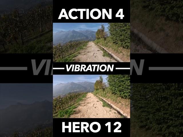 GoPro Hero 12 vs DJI Action 4 Stabilization Comparison  #goprohero12 #djiaction4