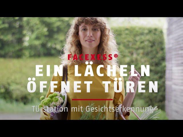 ABUS FaceXess - Video-Türstation mit Gesichtserkennung | Ein Lächeln öffnet Türen!