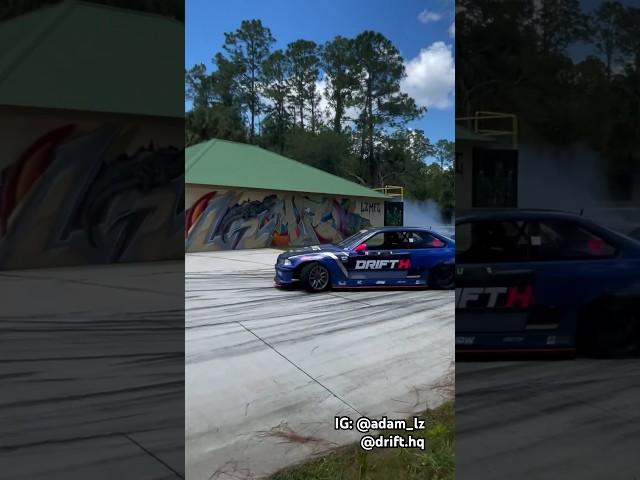 Adam LZ's 2JZ BMW E36 Drifts at LZ Compound! #Shorts  | GSCN Videos 2024
