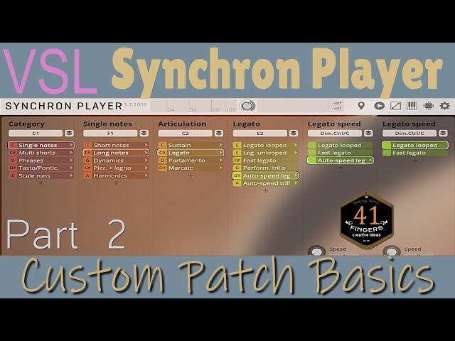 VSL Synchron Player Basics