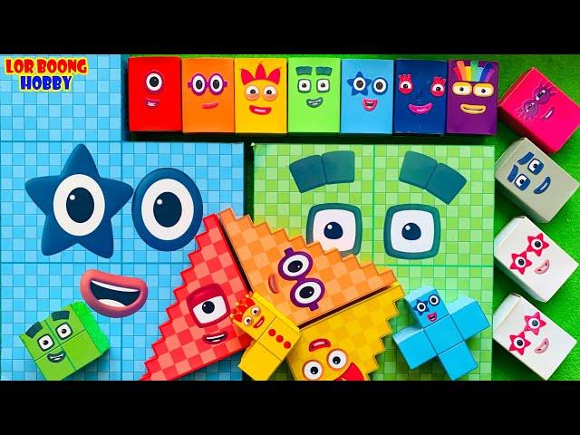 Looking for Numberblocks NEW 1520 Puzzle Tetris Shape | ASMR chirping of birds