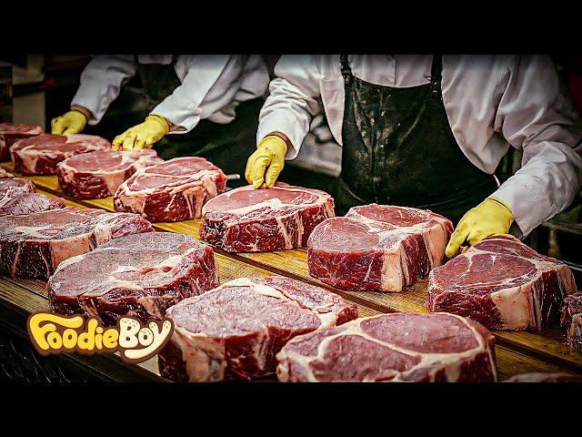 Amazing! Grilled Korean Beef Compilation - Korean Street Food