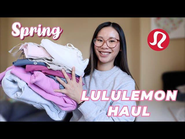 LULULEMON SPRING HAUL 2024 | Cityverse Shoes, Two Toned Canvas Tote + more