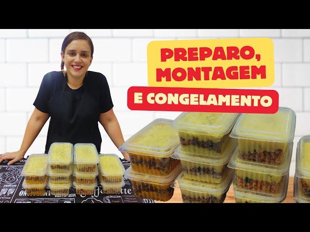 COMO FAZER ESCONDIDINHO CONGELADO PARA VENDER - PASSO A PASSO