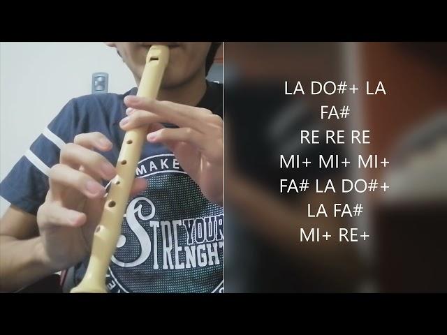 TUTORIAL Flauta Dulce - MII CHANNEL THEME