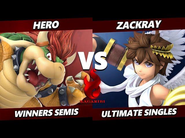 Kagaribi 10 Top 8 - Hero (Bowser) Vs. Zackray (Pit) Smash Ultimate - SSBU