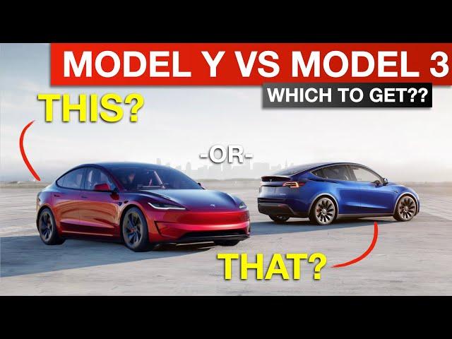 Tesla Model Y vs Model 3 Refresh - Which One Should You Get??