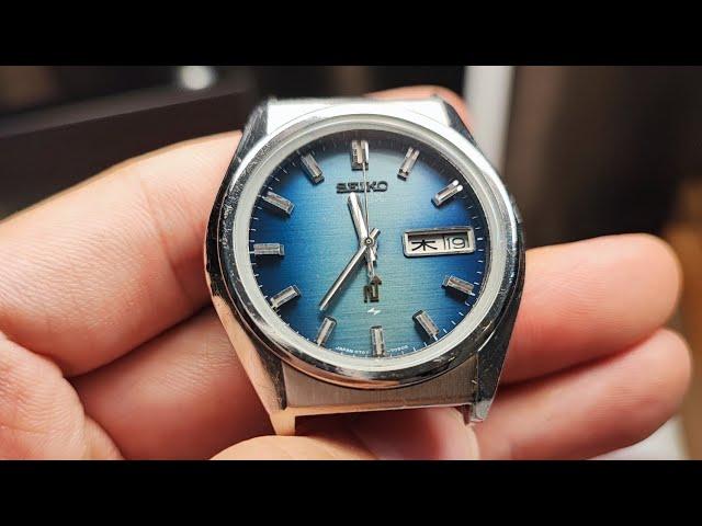 精工Seiko elnix 0703 你没见过的seiko表-为什么当年这科技会喊停？这样的机芯你见过吗？