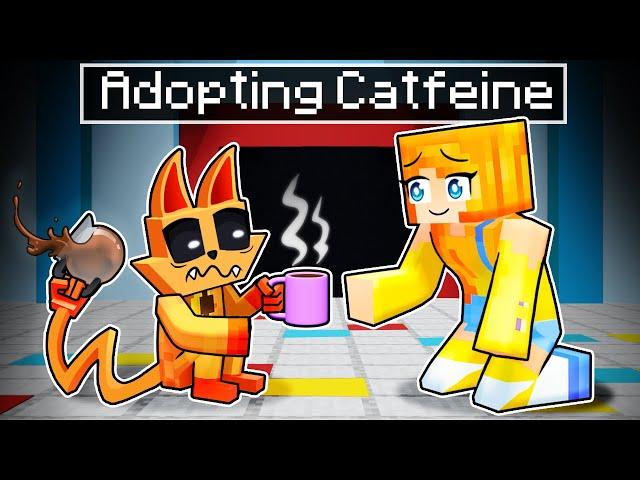 I Adopted BABY CATFEINE in Minecraft!?