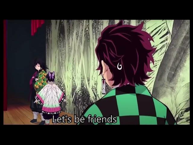 Shinobu wants to be Giyuu`s friend |Eng Sub| Demon slayer