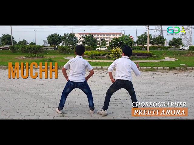 Muchh|| Diljeet Dosanjh || kaptaan || The boss || Bhangra ||choreographed by preeti arora