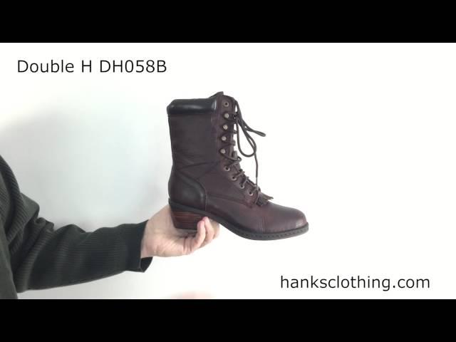 Double H  8" High Womens Aberdeen Packer Boot Style DH058B