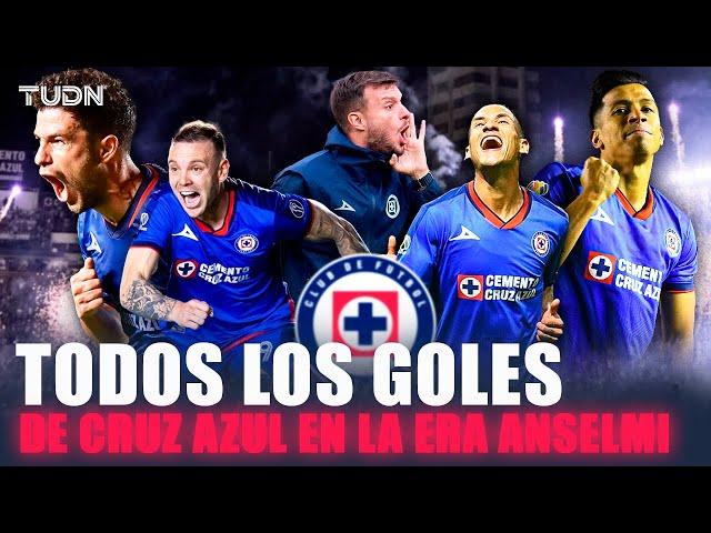 ¡LA MAQUINOLA!  TODOS LOS GOLES de Cruz Azul desde la era Anselmi | TUDN