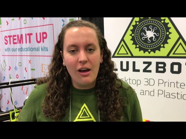 Aleph Objects - LulzBot 3D Printers - ISTE17 Expo