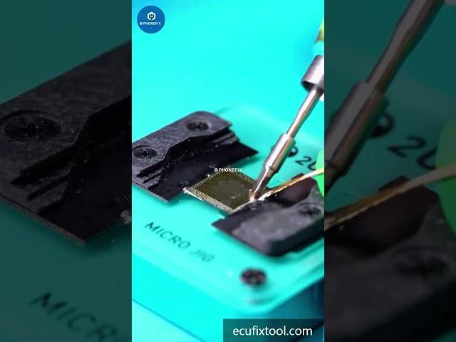 How to repair mobile phone motherboard chip?