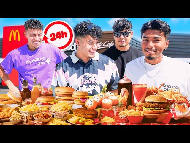 Letting The Person in FRONT of Us DECIDE What We Eat For 24hrs!!! *FINAL*