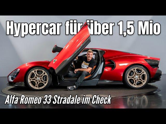 Alfa Romeo 33 Stradale: Supersportwagen mit V6 oder Elektroantrieb kommt 2024 | Check | Review