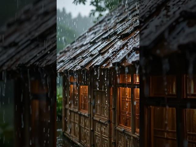 Heavy Rain Sounds for Sleeping | Nature’s Sleep Therapy in 60s