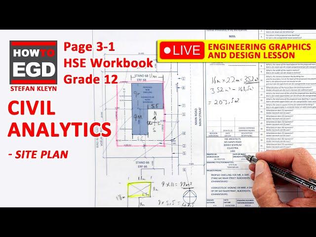 How to INTERPRET a SITE PLAN - HSE | Page 3-2 | Grade 12