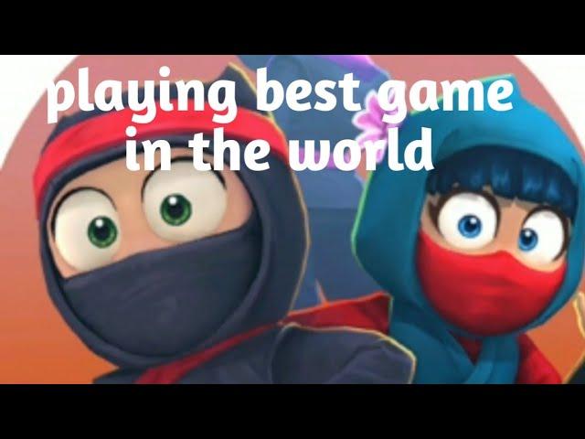 Clumsy ninja