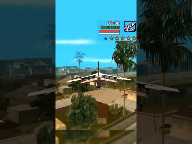 Challenge: Military Jet From Grove Street GTA San Andreas #shorts #gousalam #gta