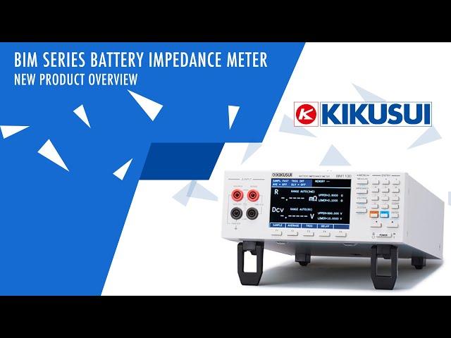 BIM1000 Impedance Meter Overview