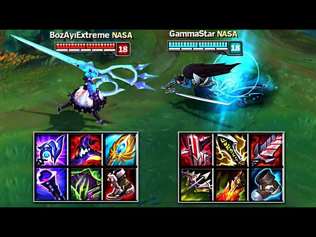 GWEN vs YASUO FULL BUILD FIGHTS & Best Moments!