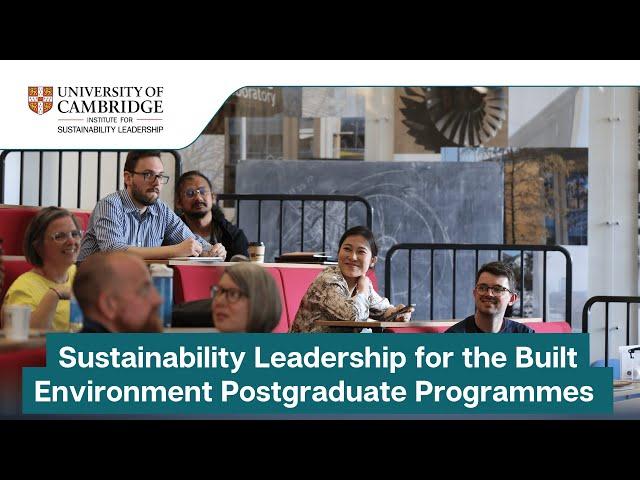 Sustainability Leadership for the Built Environment