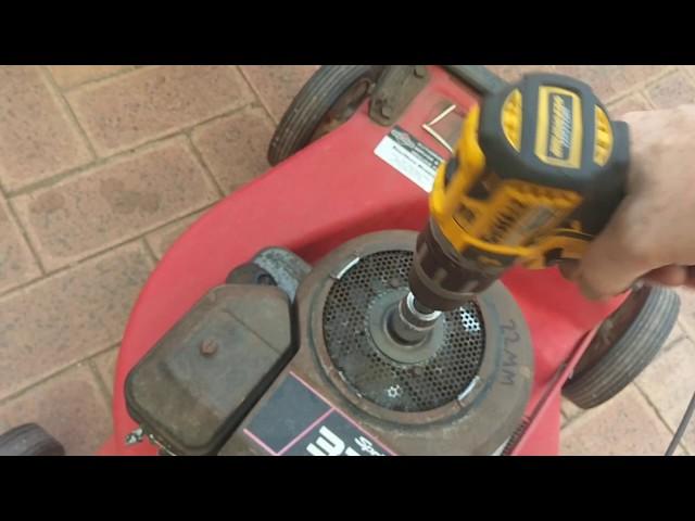 Drill Start your mower ( no more pull start!)