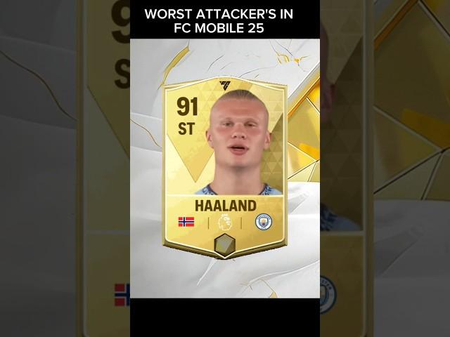 Worst Attacker's in FC Mobile 25  #fcmobile #fc25 #fcmobile25