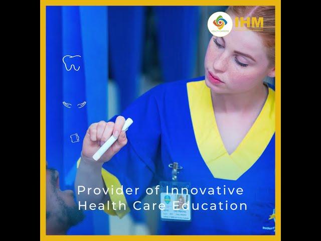 Institute of Health and Management | Provider of Innovative Health care Education.