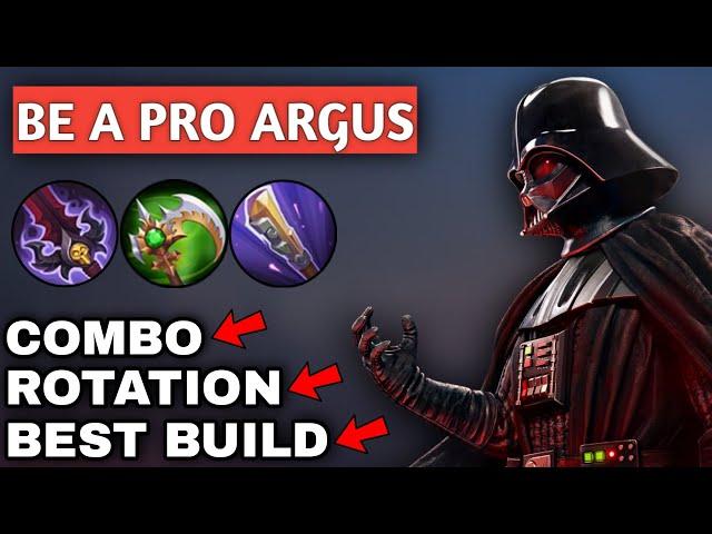 BE A PRO ARGUS !! | HOW TO USE ARGUS | BEST BUILD | COMBO | REVAMPED ARGUS BUILD AND GAMEPLAY MLBB