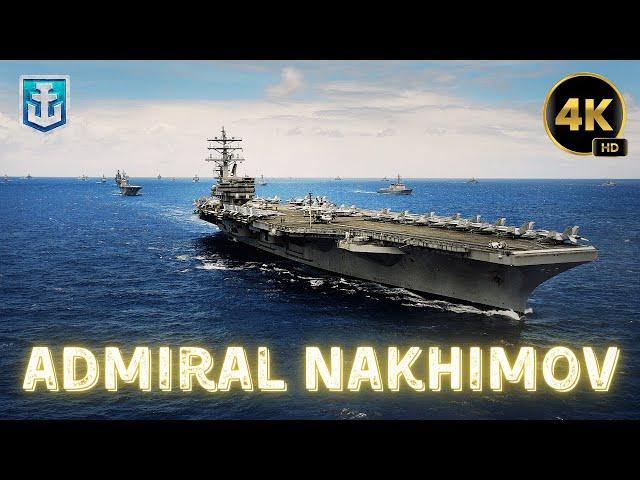 THIS BEST AIRCRAFT with PRO GAMEPLAY - Aircraft Carrier Admiral Nakhimov  - World of Warships