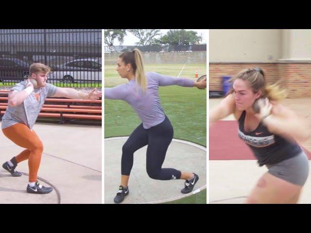 Workout Wednesday: Texas Throws & Valarie Allman