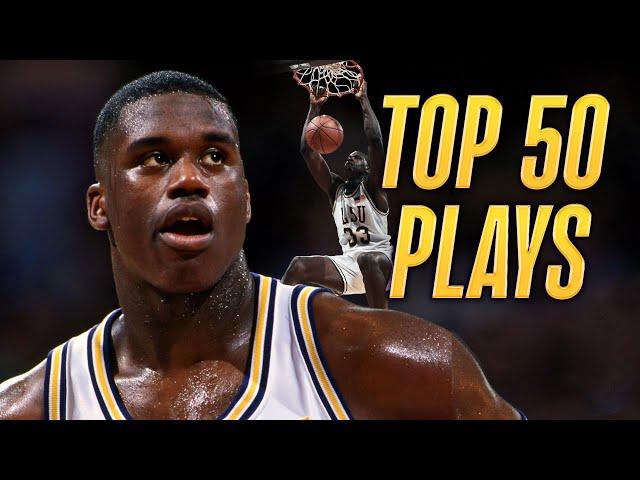 Shaquille O'Neal TOP 50 COLLEGE PLAYS