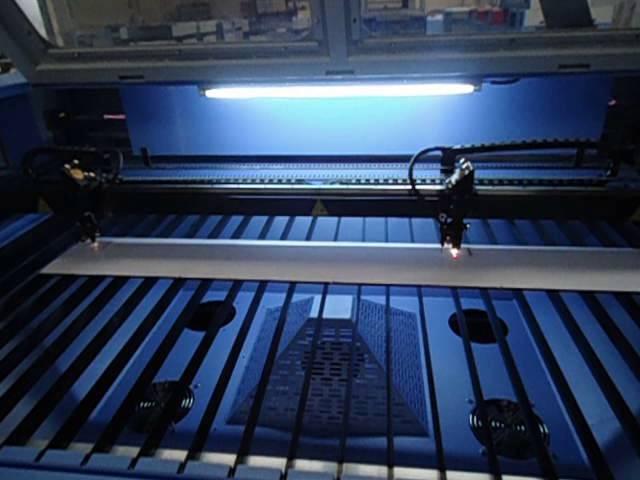 TZJD-1610D laser cutting machine for ABS board