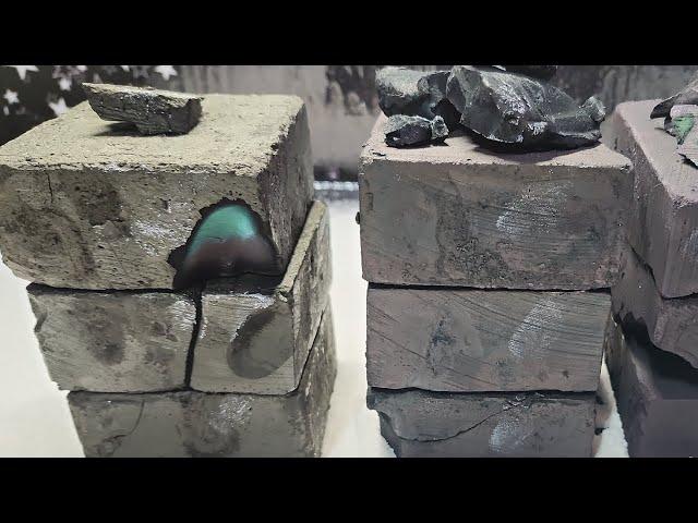 Black Dyed Chalk Blocks I Attempt # Who Knows | ASMR I Oddly Satisfying