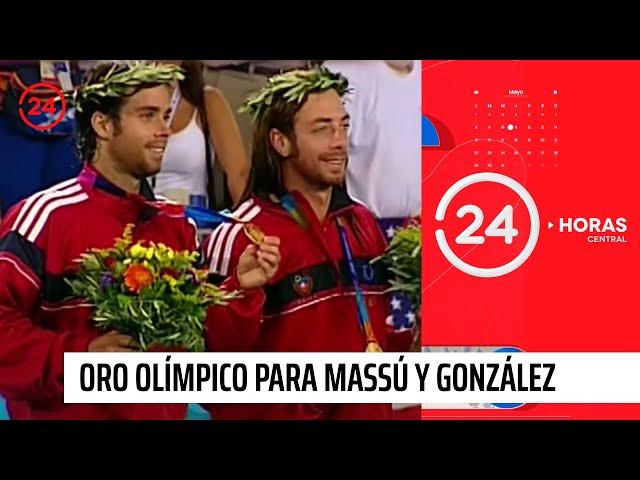 Oro olímpico para Massú y González: A 15 años de la hazaña histórica | 24 Horas TVN Chile