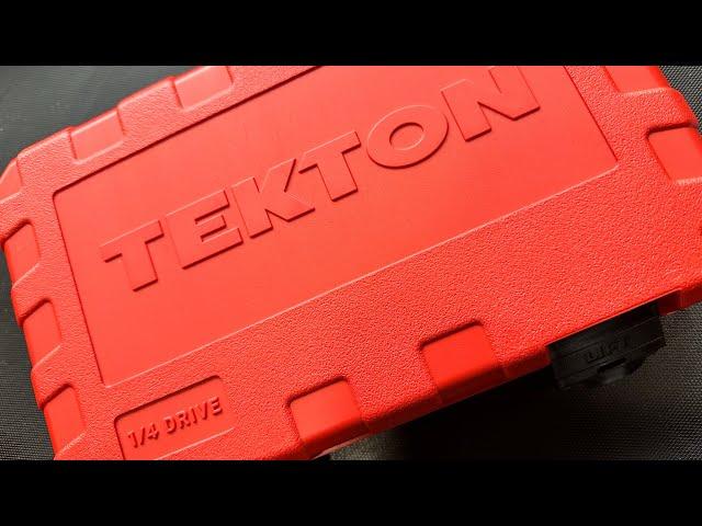 Is This the Best of the Imported 1/4” Socket Sets? Tekton in the House!