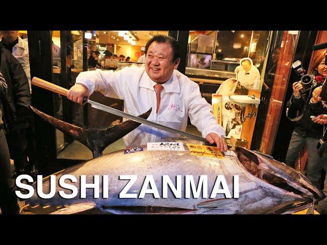 Sushi Zanmai - Buyer of the record $3 million tuna!