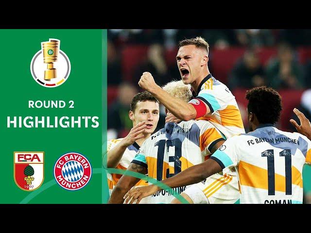 Bayern bricht Fluch | FC Augsburg - FC Bayern München 2:5 | Highlights | DFB-Pokal - 2. Runde