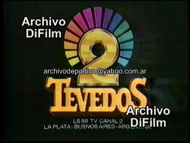 ID Tevedos LS 86 TV Canal 2 La Plata Buenos Aires Argentina - DiFilm (1990)