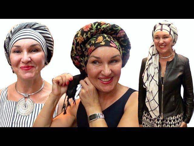 Как красиво завязать шарф - палантин? Аутфиты для лета и осени 2019 - 2020 | TURBAN TUTORIALS