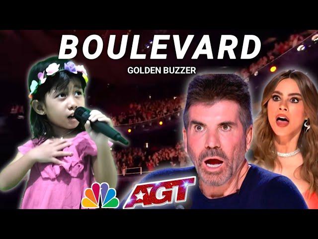 Little Filipino Participant make The judges WOWS with her beautiful voice | Golden Buzzer 2024