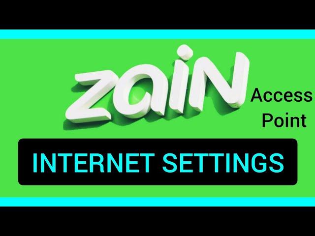 Zain access point setting